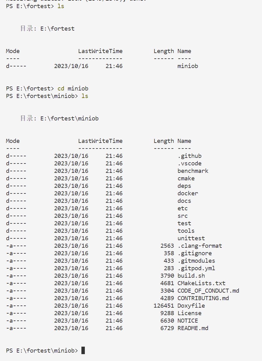 clone file info